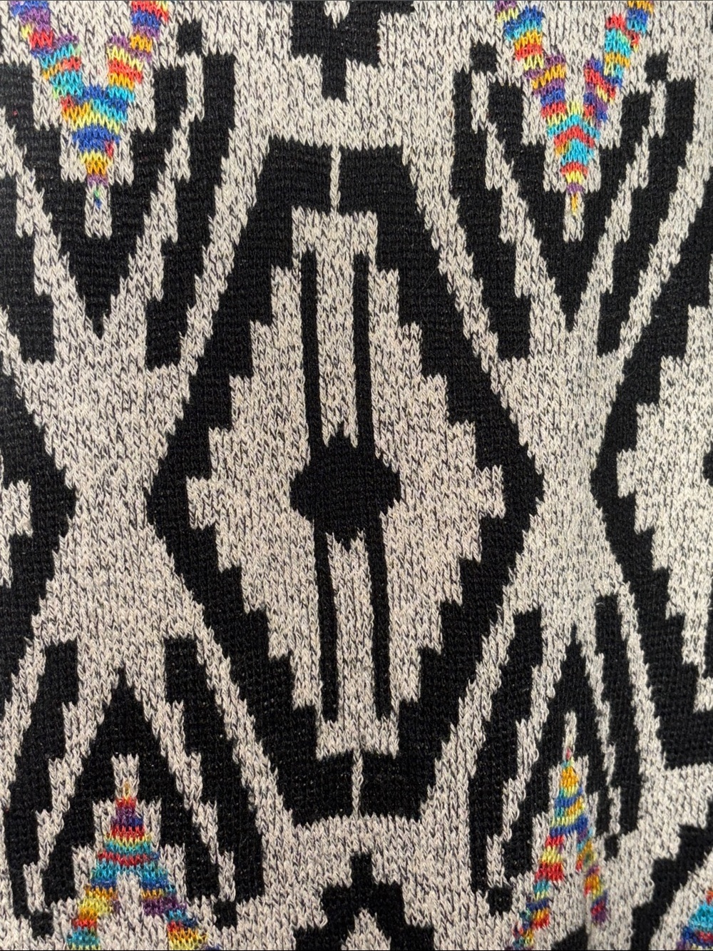 Northern Angel Western Boho Knit Cardigan Yellowstone Aztec Country Size Small - Picture 11 of 12